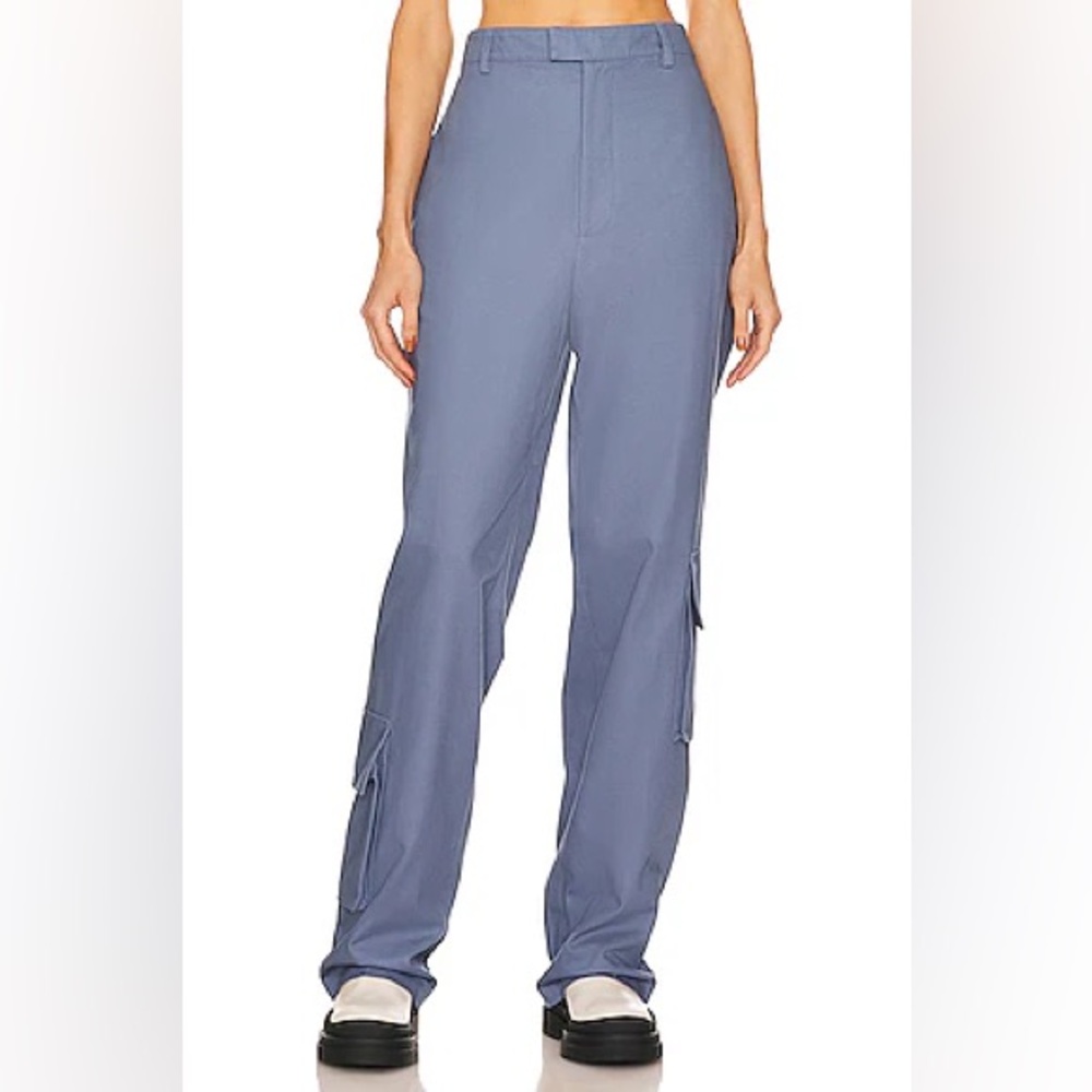 Women’s Helsa Chino Cargo Trousers - Blue Grey